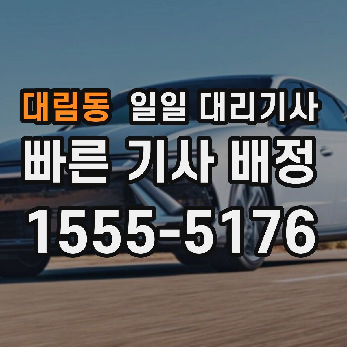 대림동 일일 대리기사