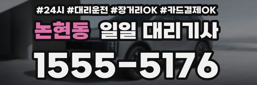 논현동 일일 대리기사