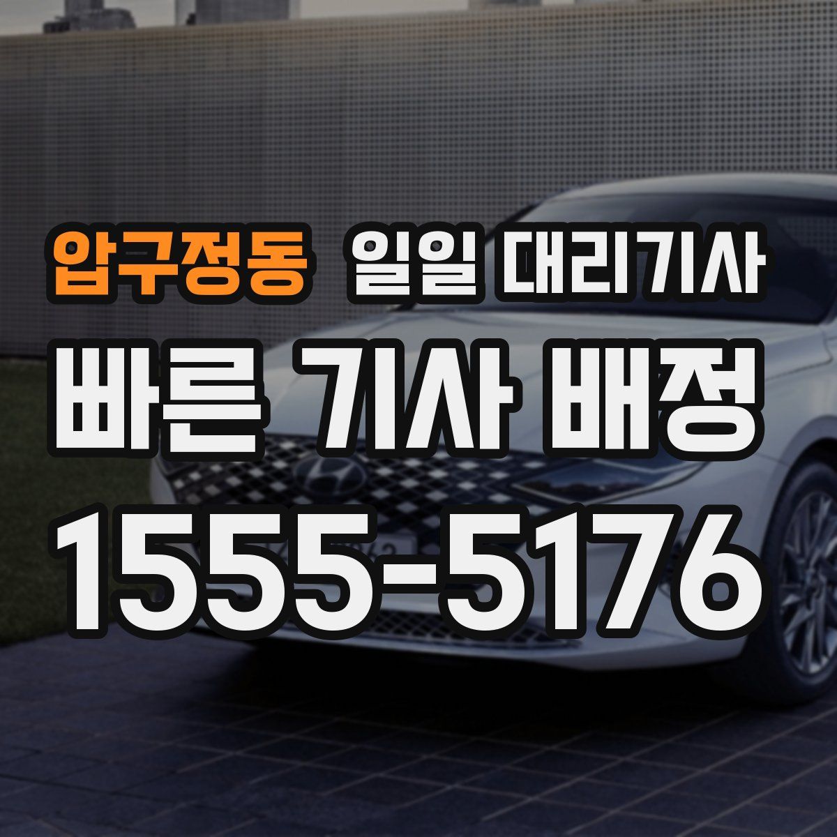 압구정동 일일 대리기사