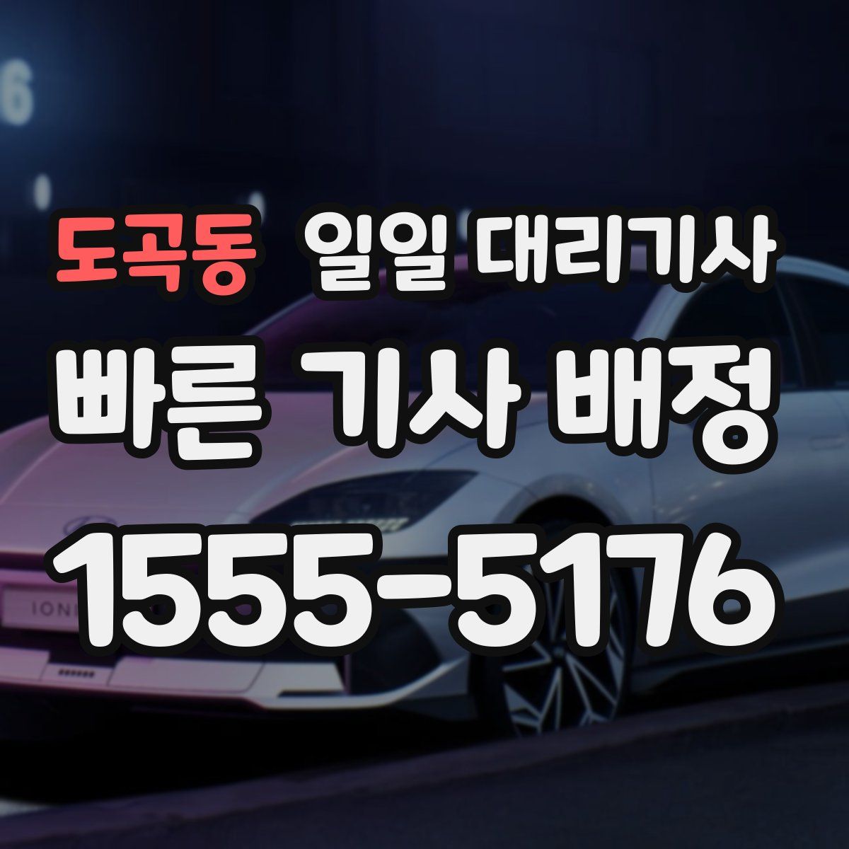 도곡동 일일 대리기사