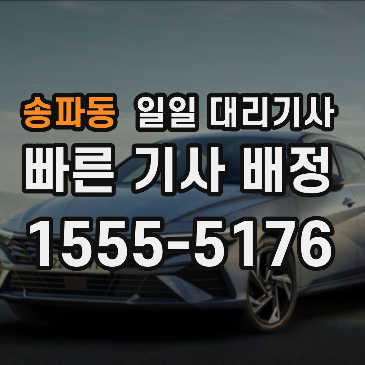 송파동 일일 대리기사
