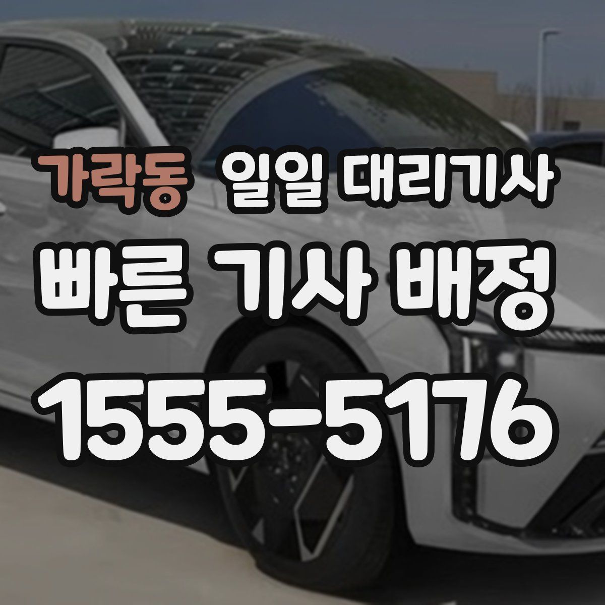 가락동 일일 대리기사