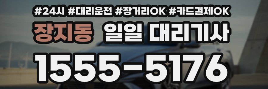 장지동 일일 대리기사