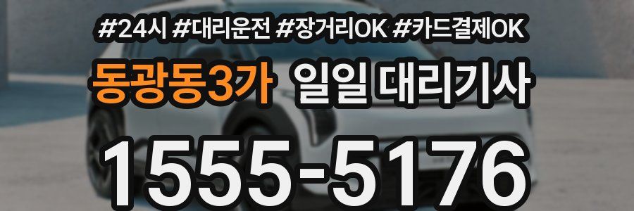 동광동3가 일일 대리기사