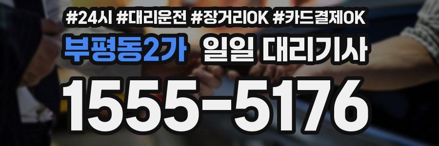 부평동2가 일일 대리기사