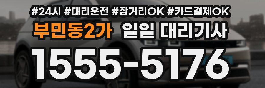 부민동2가 일일 대리기사