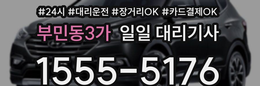 부민동3가 일일 대리기사