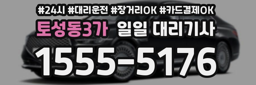 토성동3가 일일 대리기사