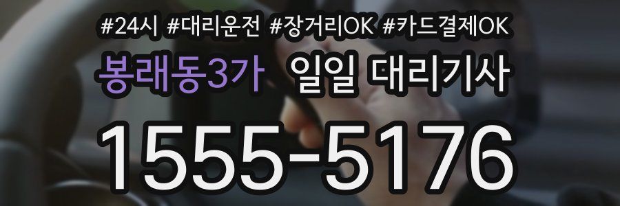 봉래동3가 일일 대리기사