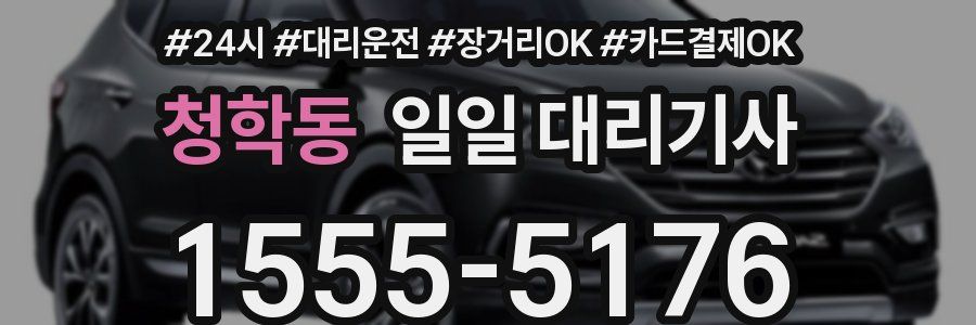 청학동 일일 대리기사