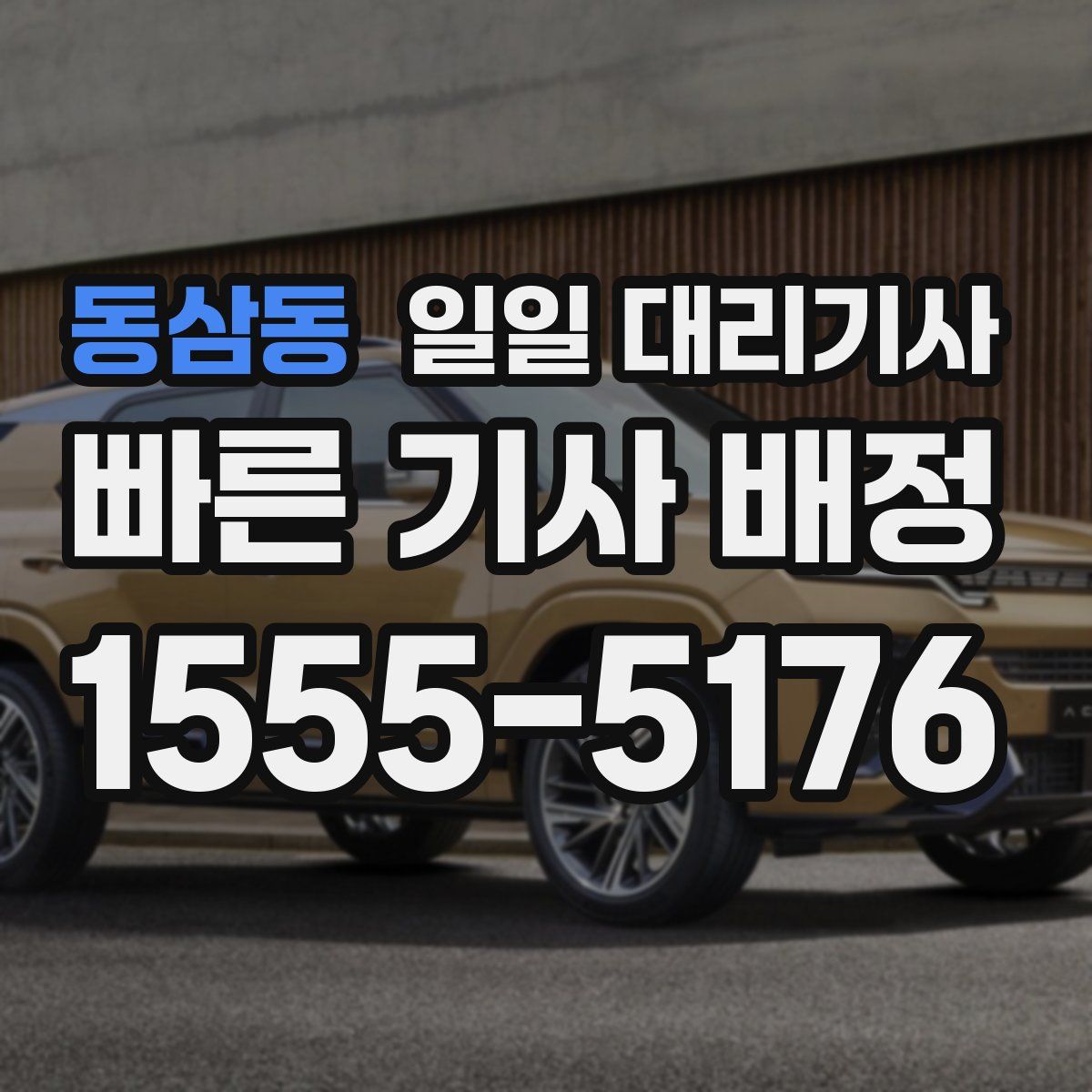 동삼동 일일 대리기사