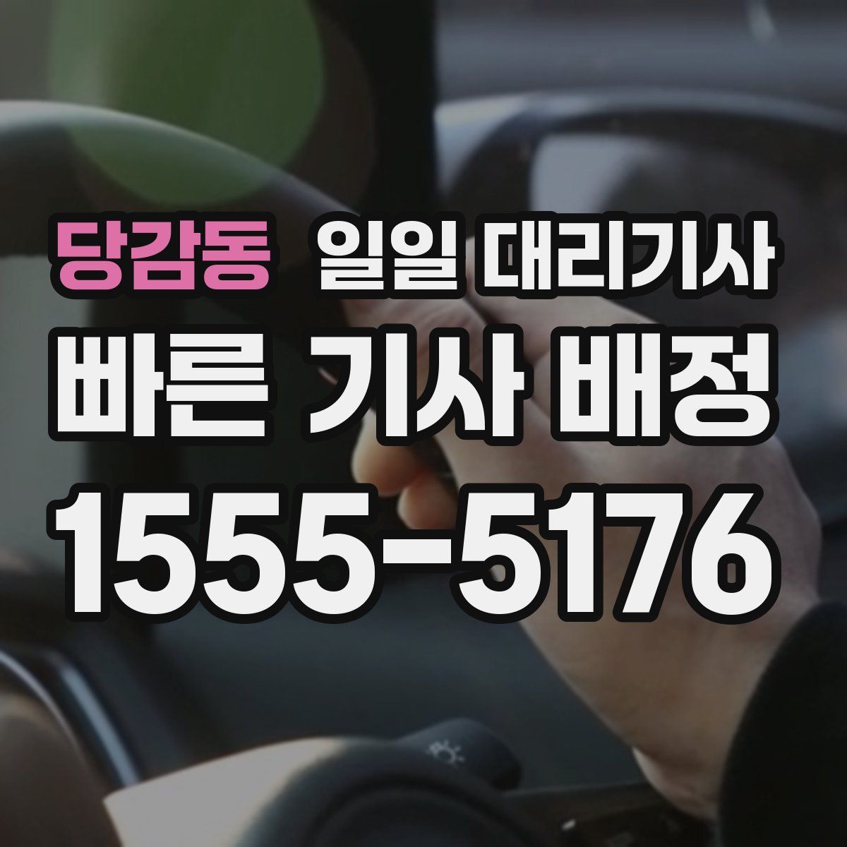 당감동 일일 대리기사