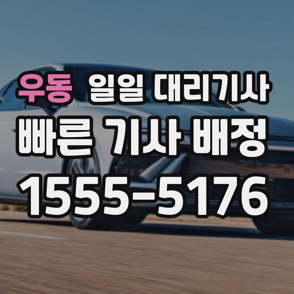 우동 일일 대리기사