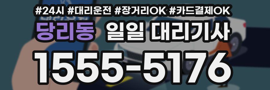 당리동 일일 대리기사
