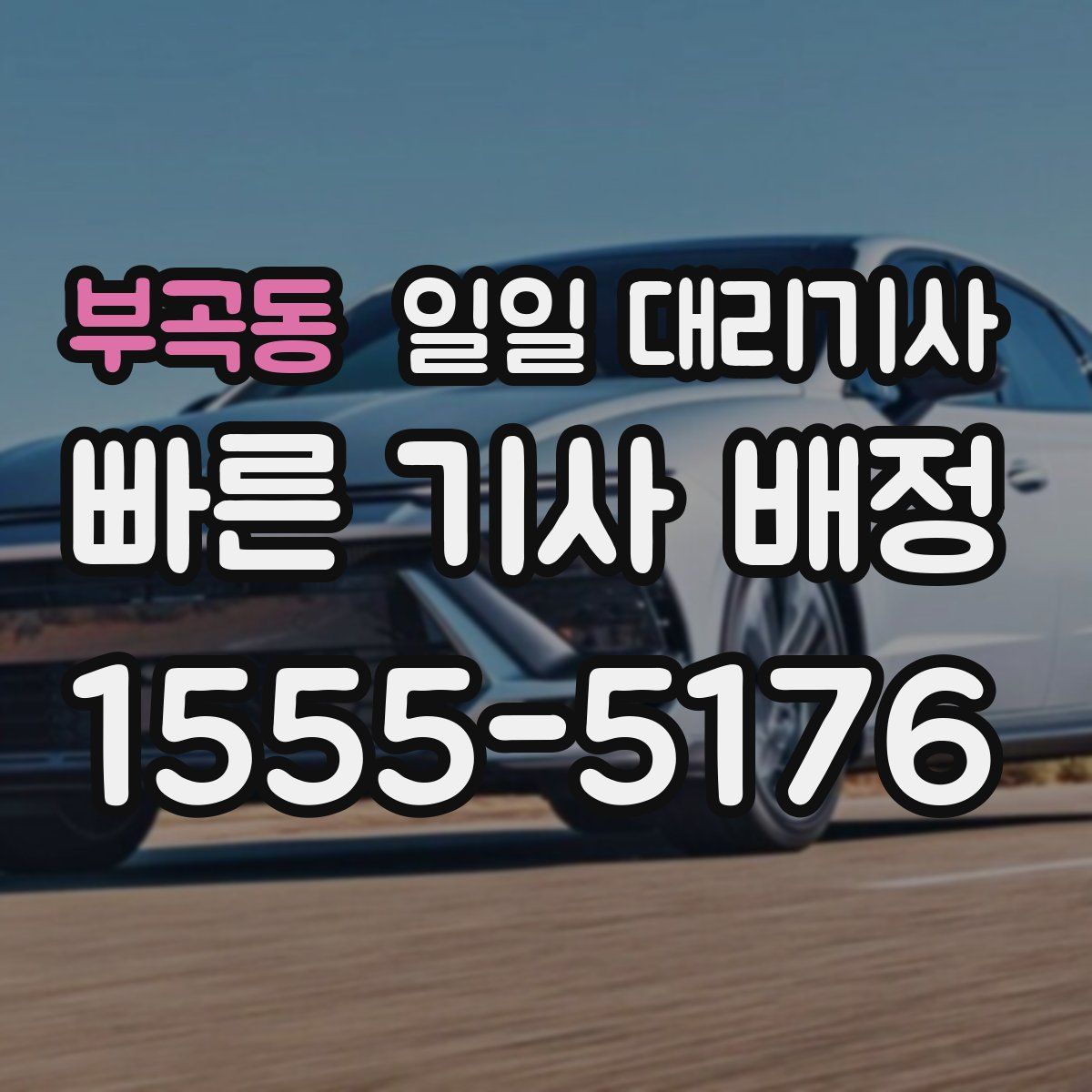 부곡동 일일 대리기사