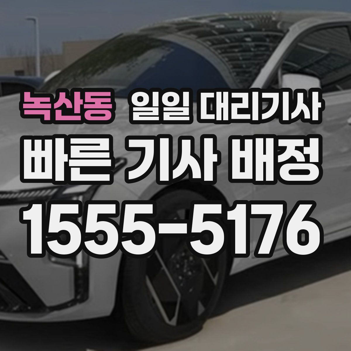 녹산동 일일 대리기사