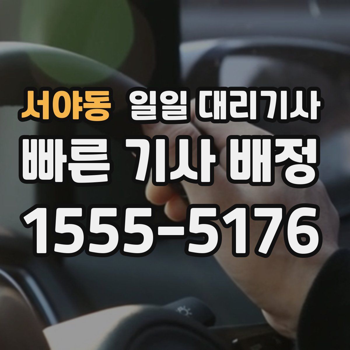 서야동 일일 대리기사