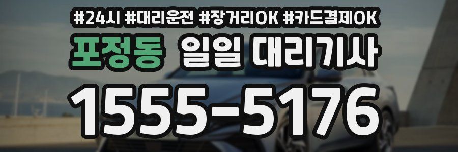 포정동 일일 대리기사