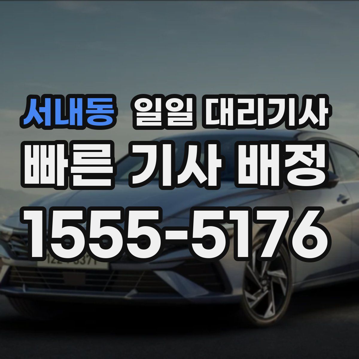서내동 일일 대리기사