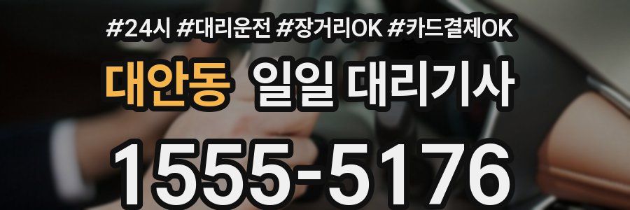 대안동 일일 대리기사