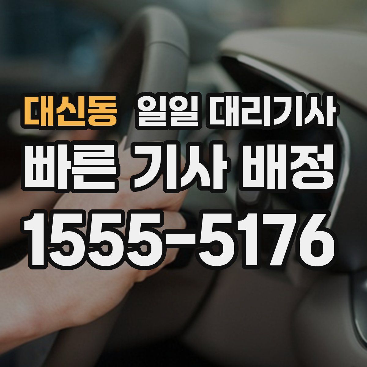대신동 일일 대리기사