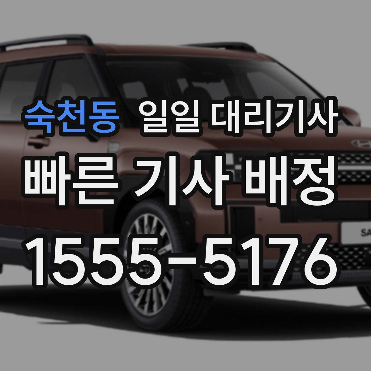 숙천동 일일 대리기사