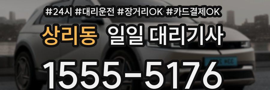 상리동 일일 대리기사