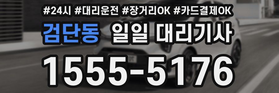검단동 일일 대리기사