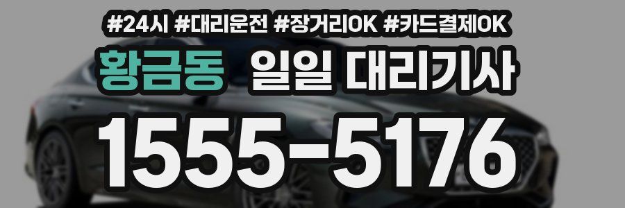 황금동 일일 대리기사