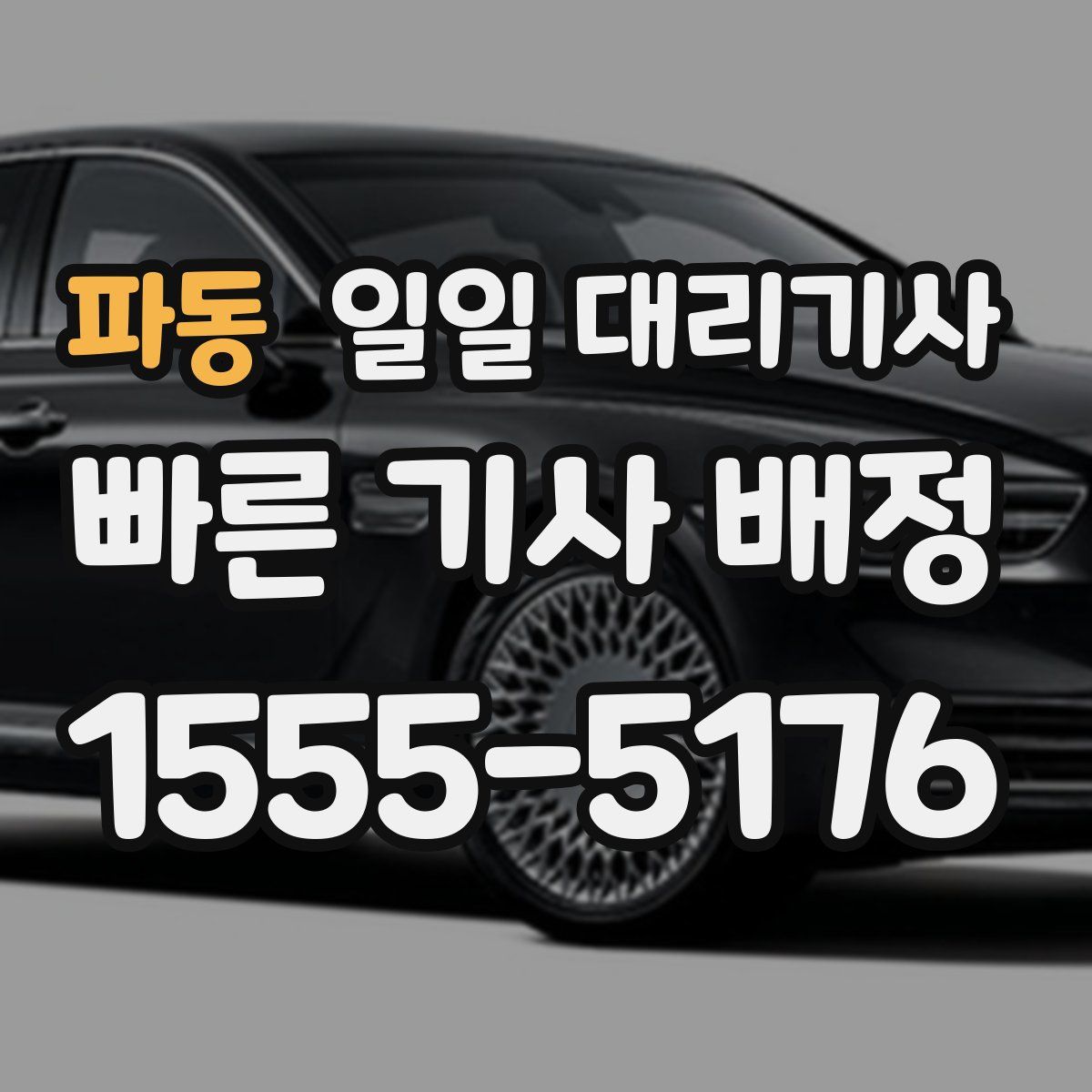 파동 일일 대리기사
