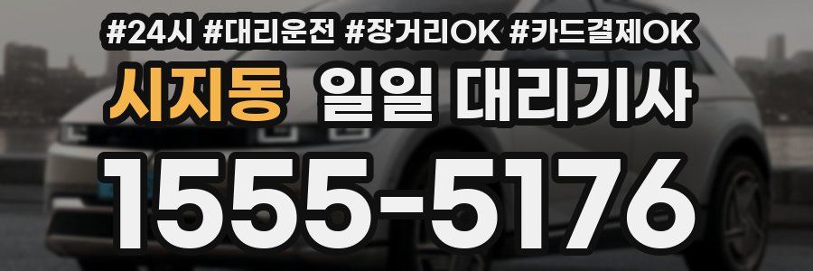 시지동 일일 대리기사