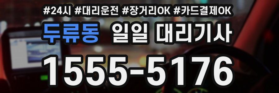 두류동 일일 대리기사