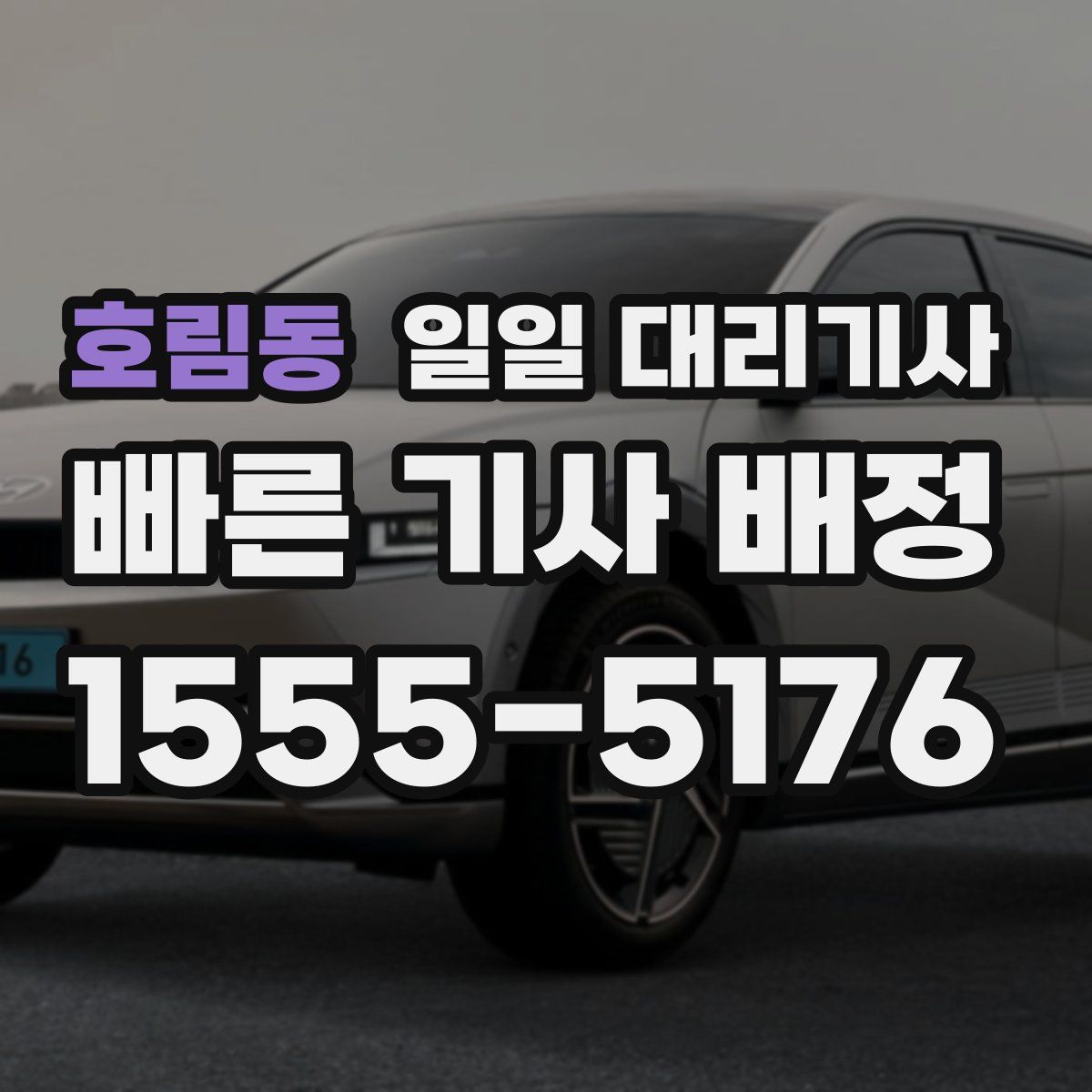 호림동 일일 대리기사
