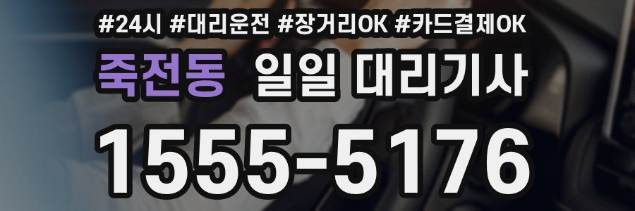 죽전동 일일 대리기사