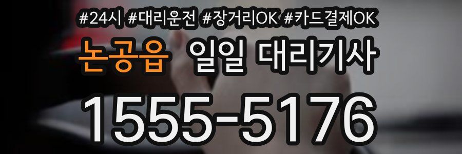 논공읍 일일 대리기사