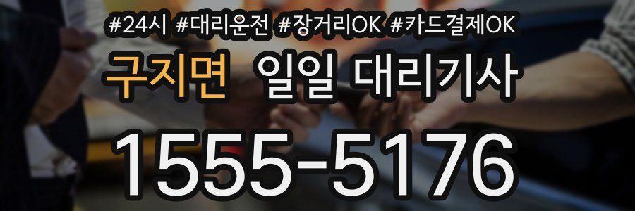 구지면 일일 대리기사