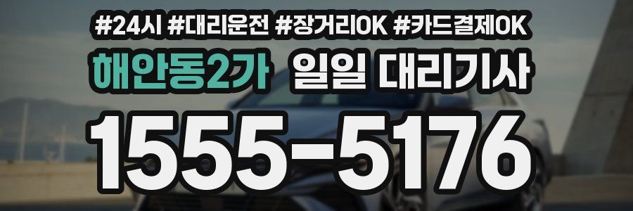 해안동2가 일일 대리기사