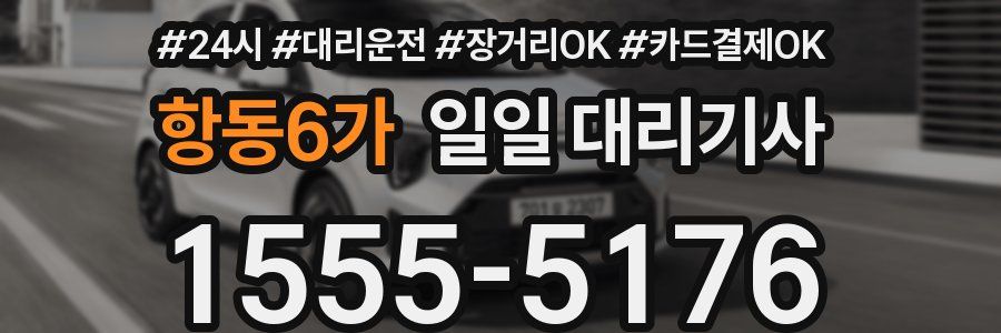 항동6가 일일 대리기사