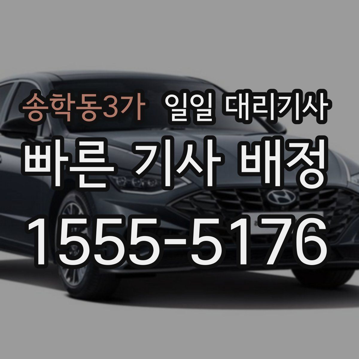 송학동3가 일일 대리기사