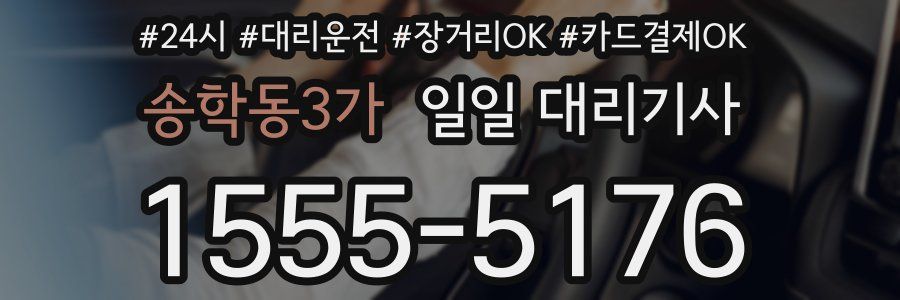 송학동3가 일일 대리기사