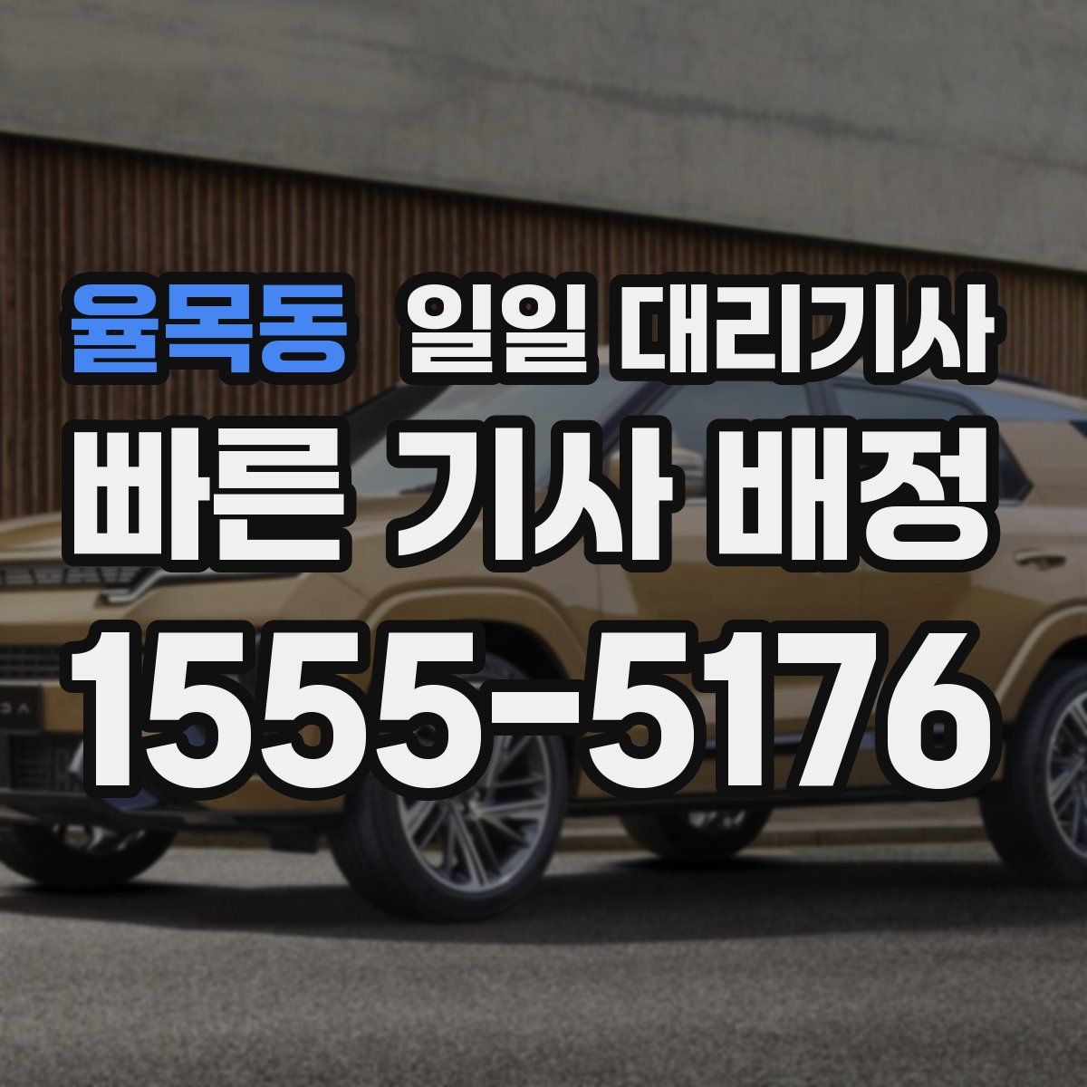율목동 일일 대리기사