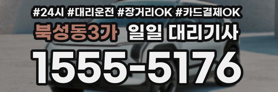 북성동3가 일일 대리기사