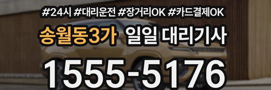 송월동3가 일일 대리기사