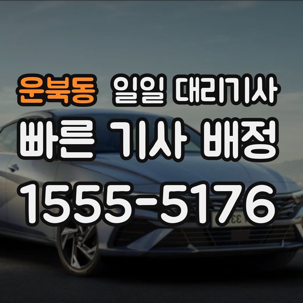 운북동 일일 대리기사