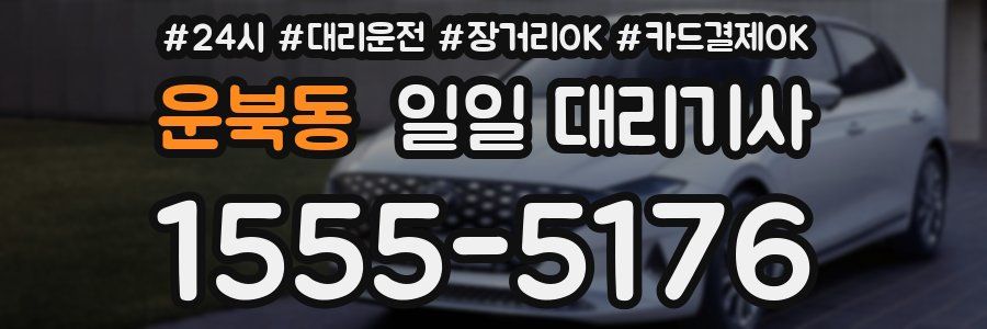 운북동 일일 대리기사