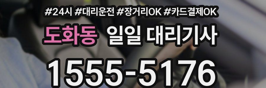 도화동 일일 대리기사