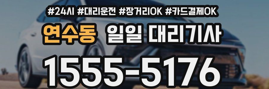 연수동 일일 대리기사