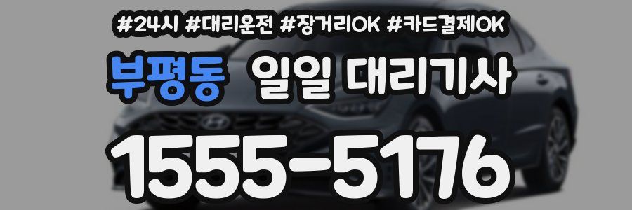 부평동 일일 대리기사