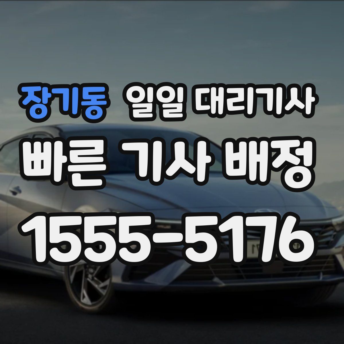 장기동 일일 대리기사
