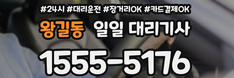 왕길동 일일 대리기사